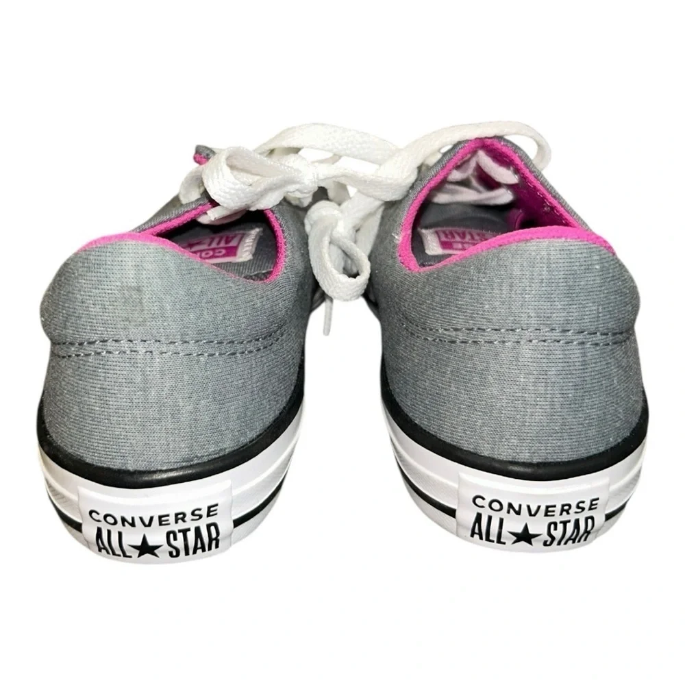 Converse CTAS Madison magenta pink grey like new Size 2 youth beautiful
